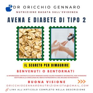 AVENA E DIABETE DI TIPO 2