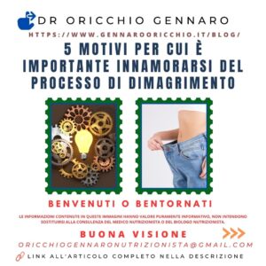 5 MOTIVI PER CUI È IMPORTANTE INNAMORARSI DEL PROCESSO DI DIMAGRIMENTO