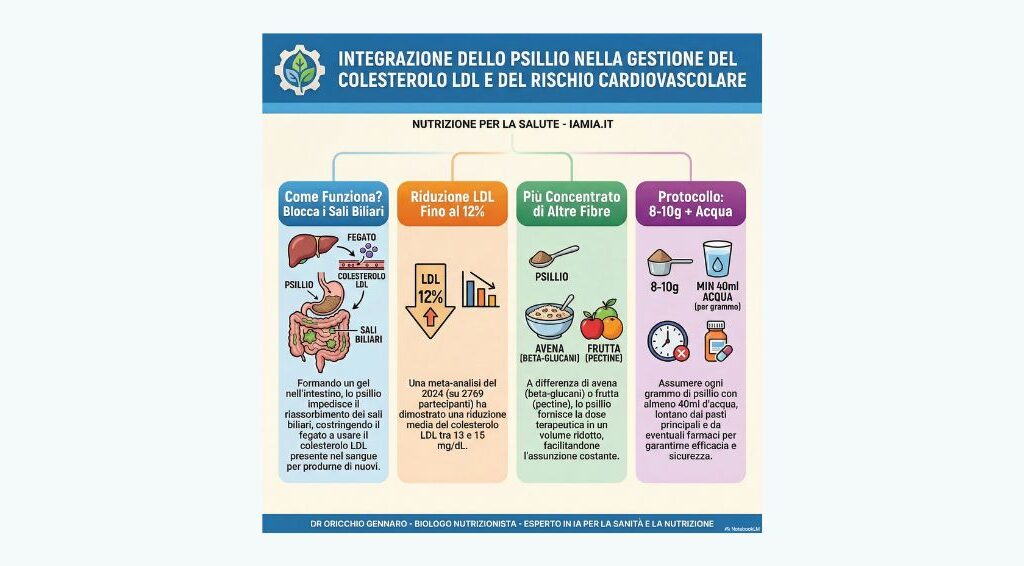 PSILLIO E COLESTEROLO LDL