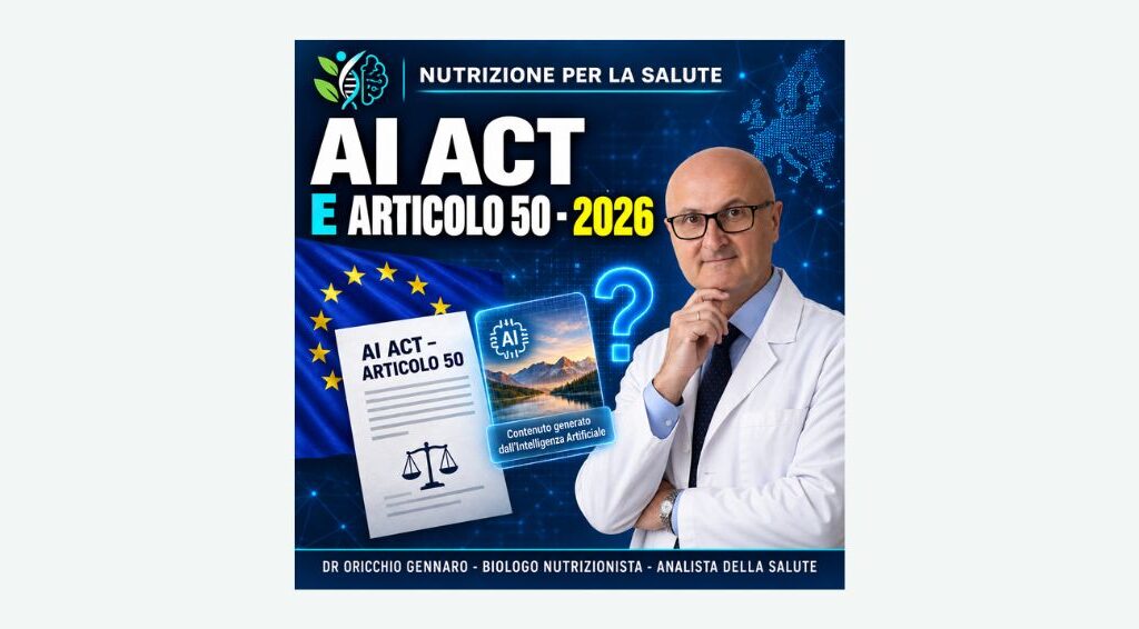 AI ACT E ARTICOLO 50
